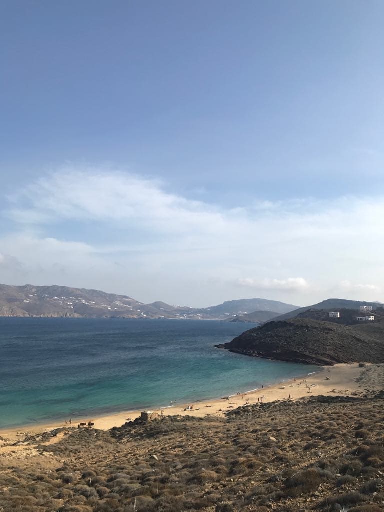 Things to do in Mykonos, Places to visit in Mykonos, Food to try in Mykonos, agios sotis beach in mykonos