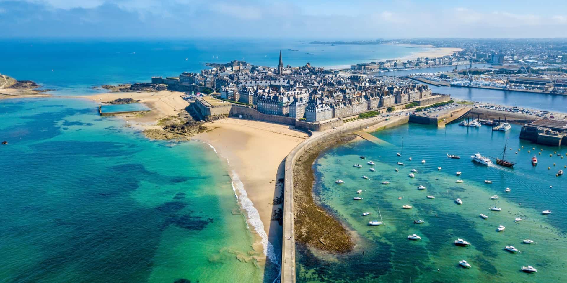 13 Most Beautiful Medieval Cities in France, North France Vs South France Which Is Better For Travel And Food, Saint Malo. instagrammable places in France