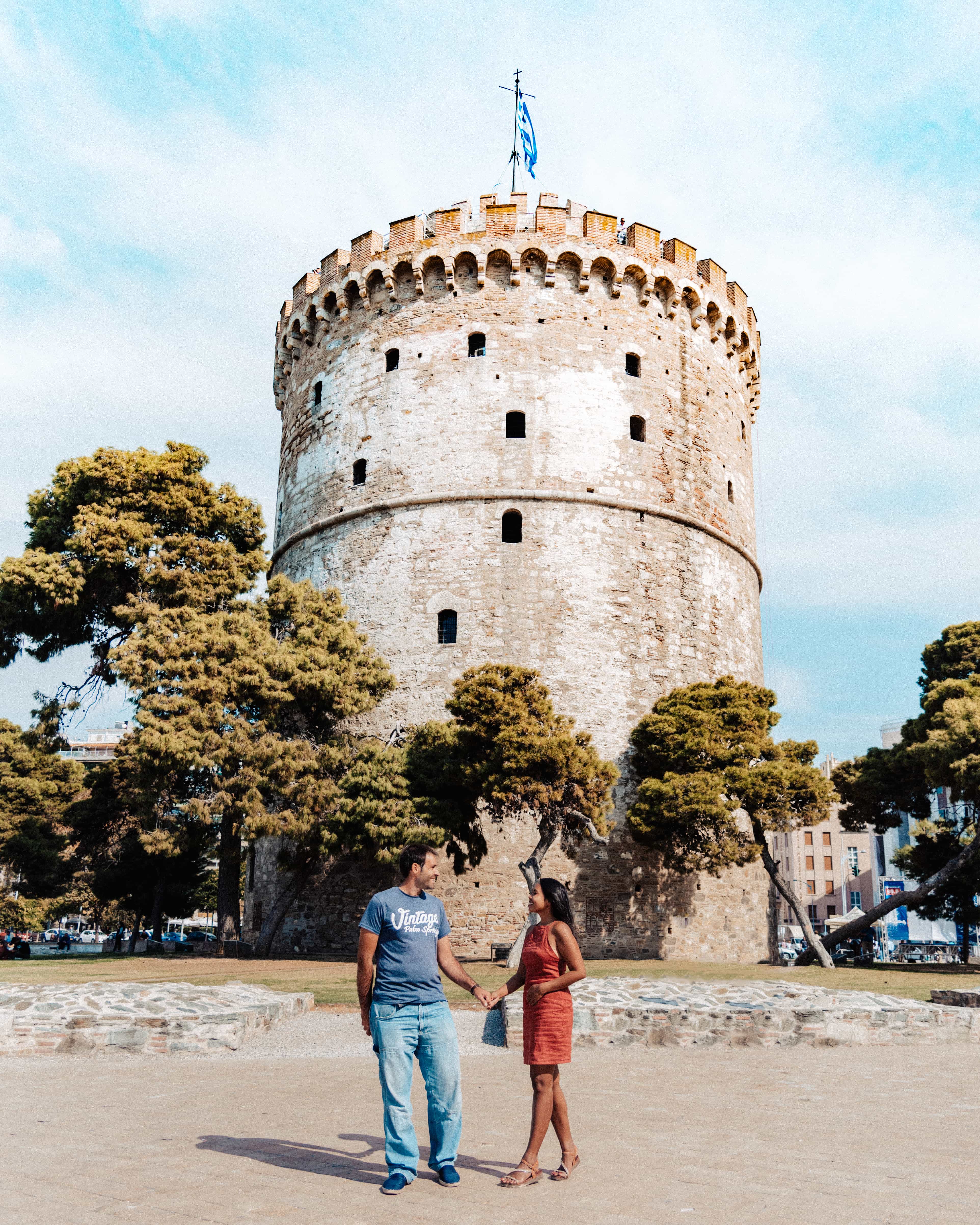 instagrammable places in Greece, White tower thessaloniki