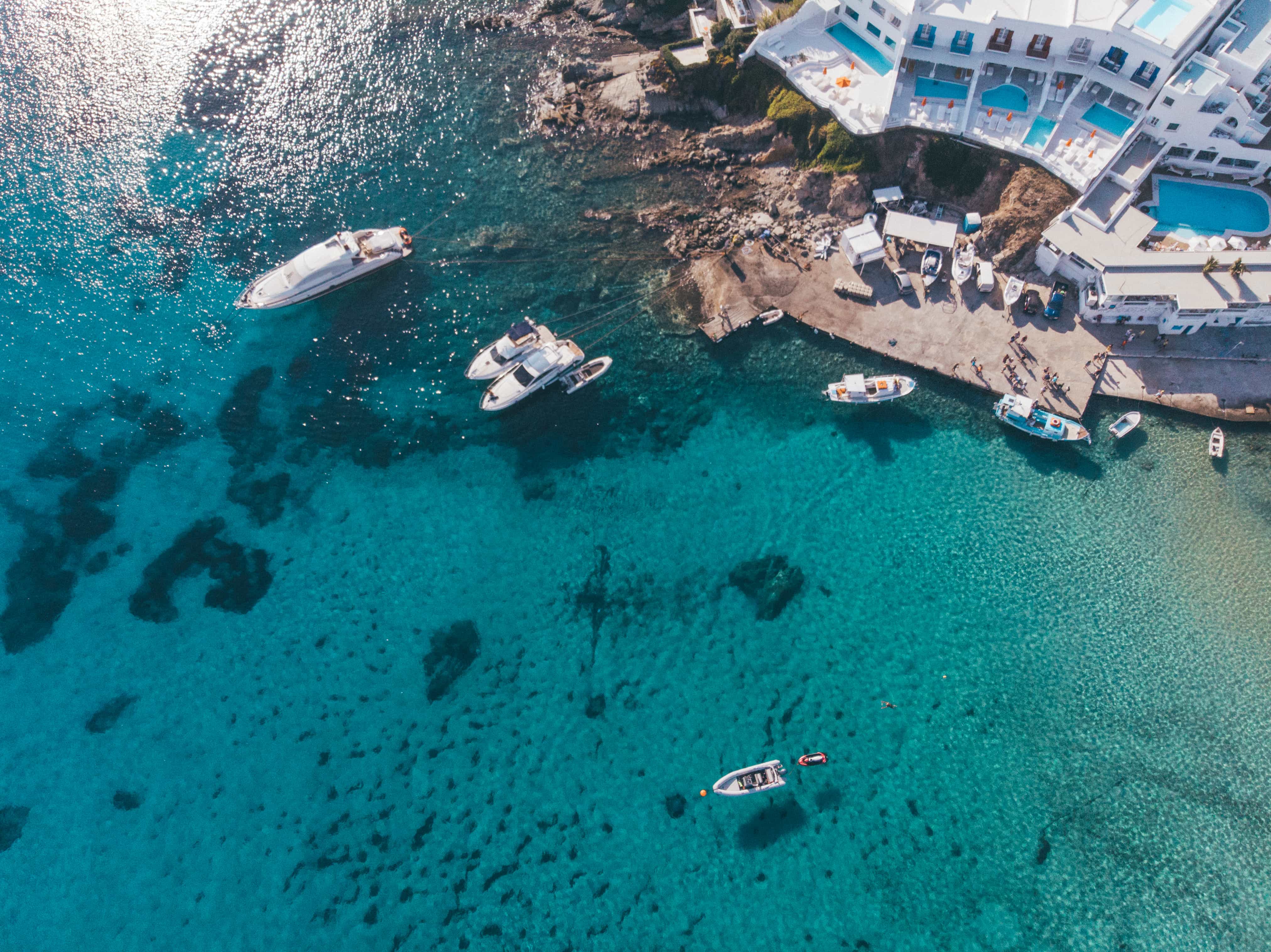 top instagrammable places in Mykonos platis galios