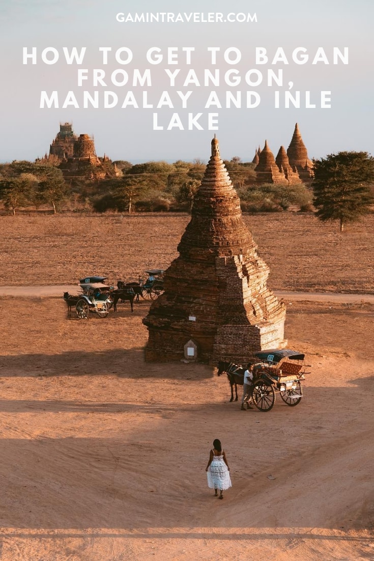 how to get to bagan pin