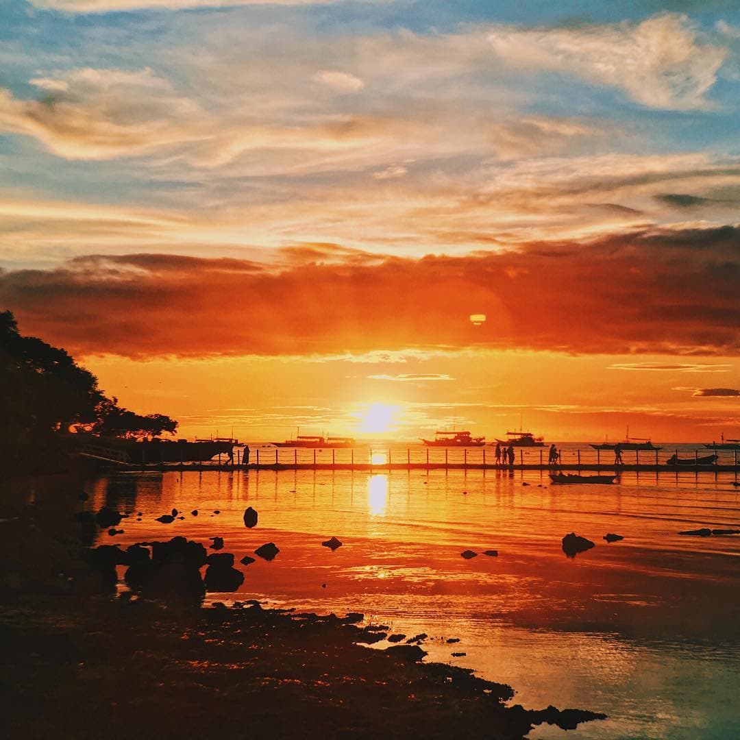 tagbilaran to panglao, tagbilaran to cebu, cebu to tagbilaran, tagbilaran to jagna, sunsets in the Philippines, sunset in Panglao