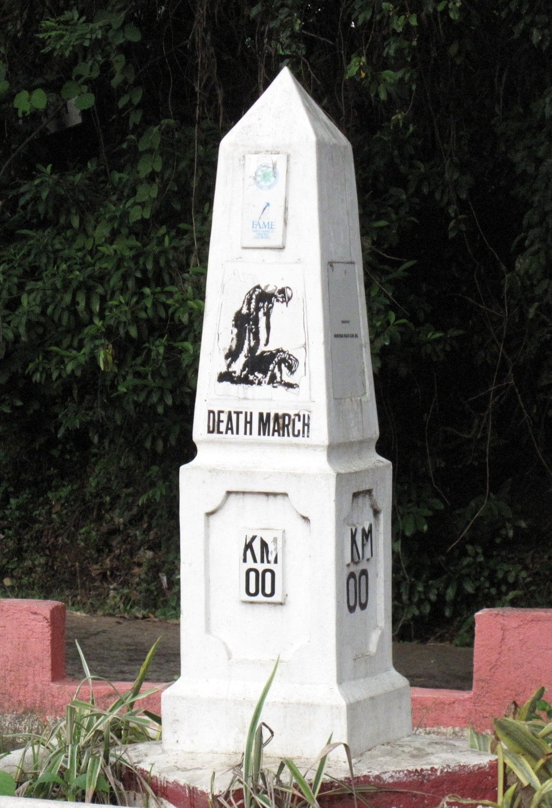 Bataan Death March Kilometer Marker