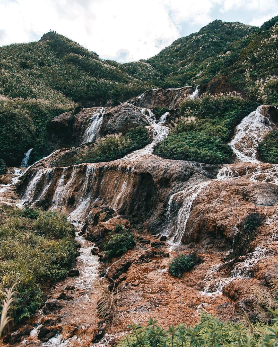 Gold Waterfalls in Taipei