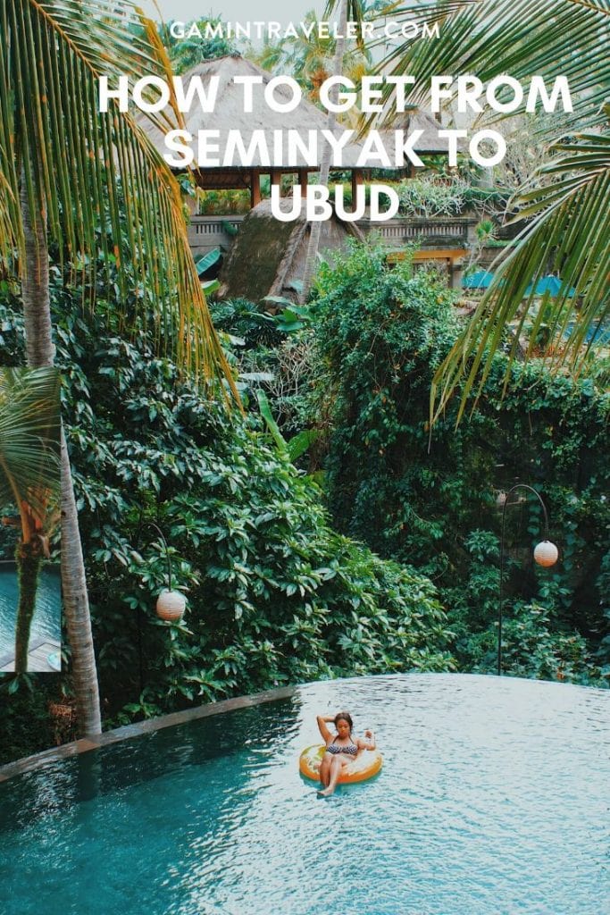 seminyak to ubud, distance from ubud to seminyak, seminyak to ubud taxi, seminyak to ubud travel time