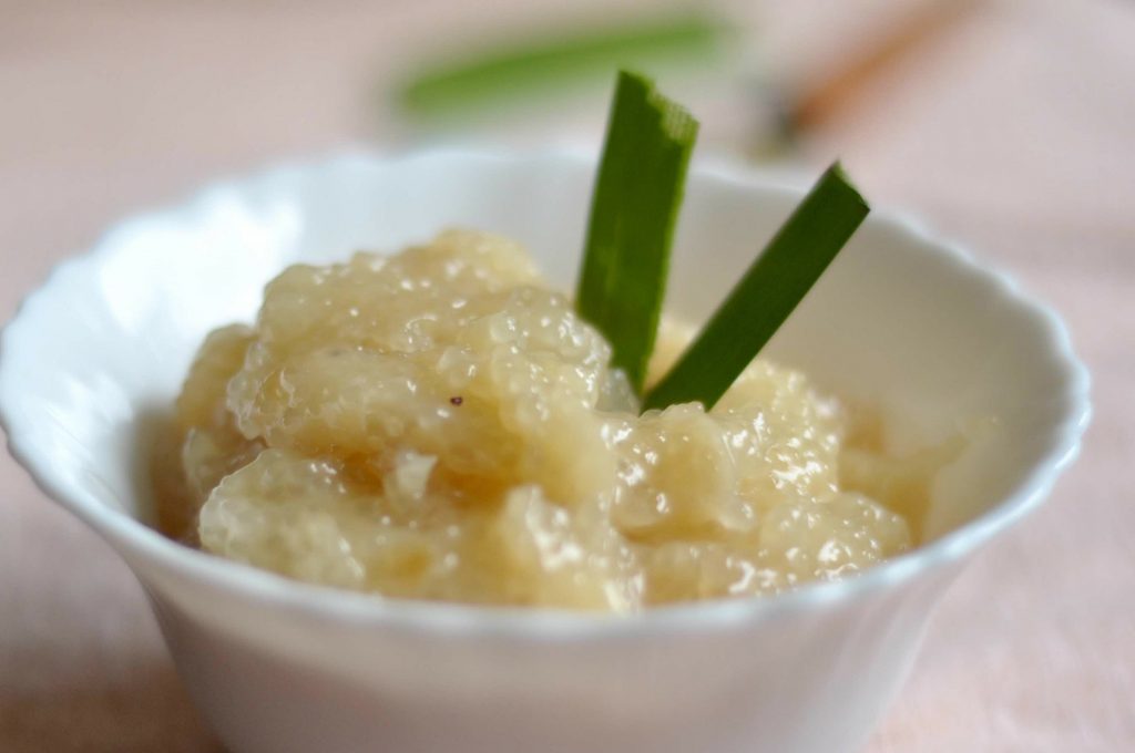 Saagu Bondibai (sago pudding)