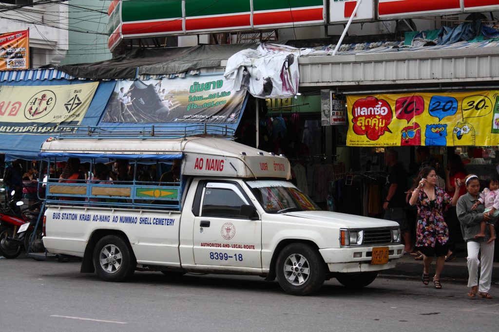 krabi airport to ao nang, taxi from krabi airport to ao nang, shuttle bus krabi airport to Ao nang