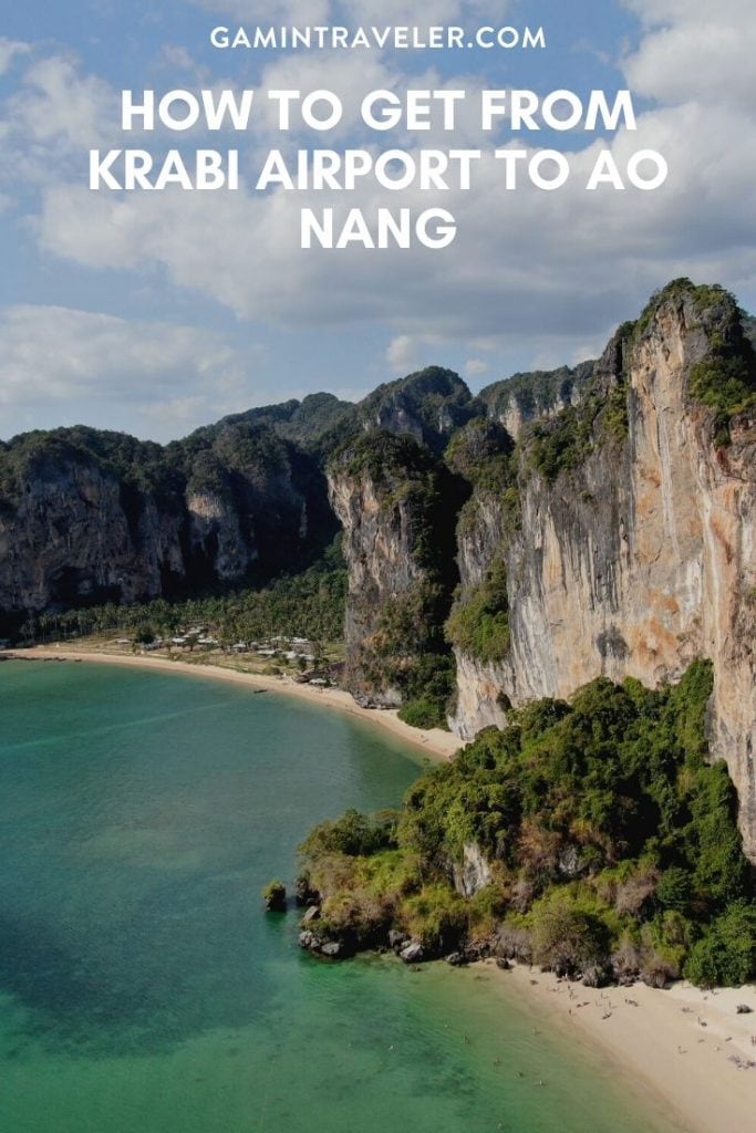 krabi airport to ao nang, taxi from krabi airport to ao nang, shuttle bus krabi airport to Ao nang