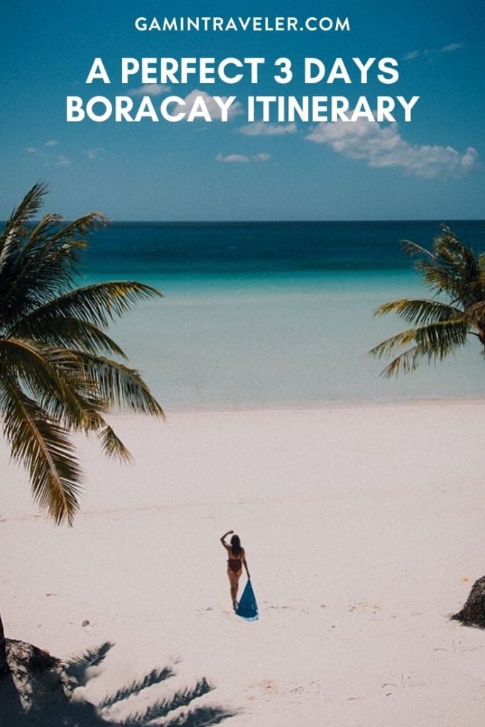 Boracay Itinerary
