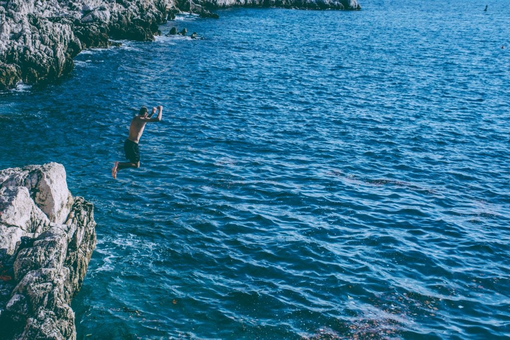 Sabang Cliff, Samal Island Itinerary
