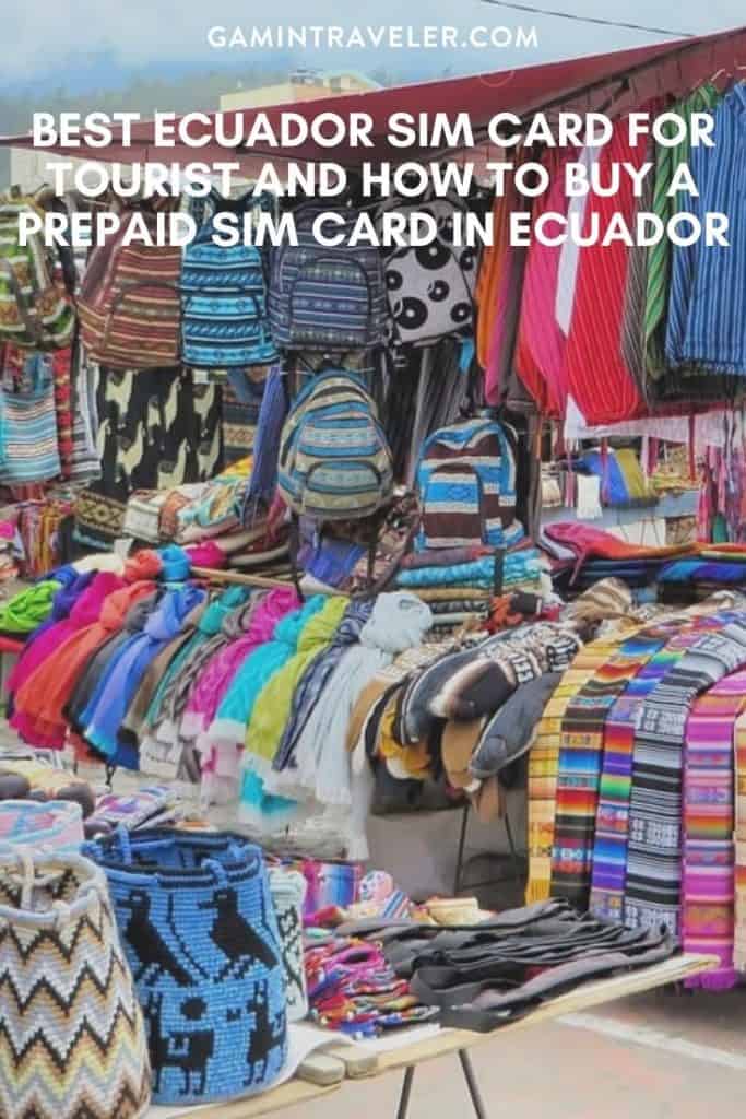 sim card Ecuador, ecuador sim card, ecuador prepaid sim card, ecuador sim card for tourist