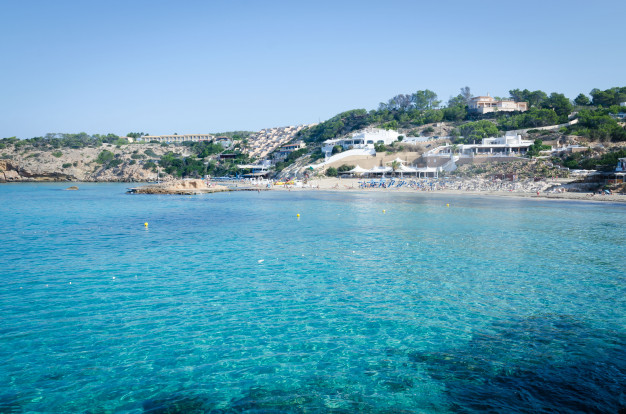 Cala Tarida, instagrammable places in ibiza, Ibiza instagram spots