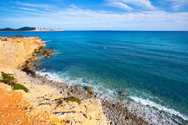
instagrammable places in ibiza, Ibiza instagram spots, Sa Caleta