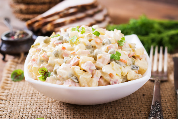 Panamanian Food, Panamanian cuisine, Traditional Panamanian Food, food in Panama, Panamanian dishes, Potato salad