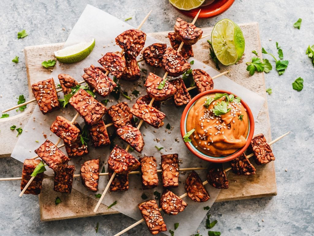Vegetarian Food In Malaysia, vegan food in Malaysia, vegetarian dishes in Malaysia, Malaysian Vegetarian Dishes, Tempeh
