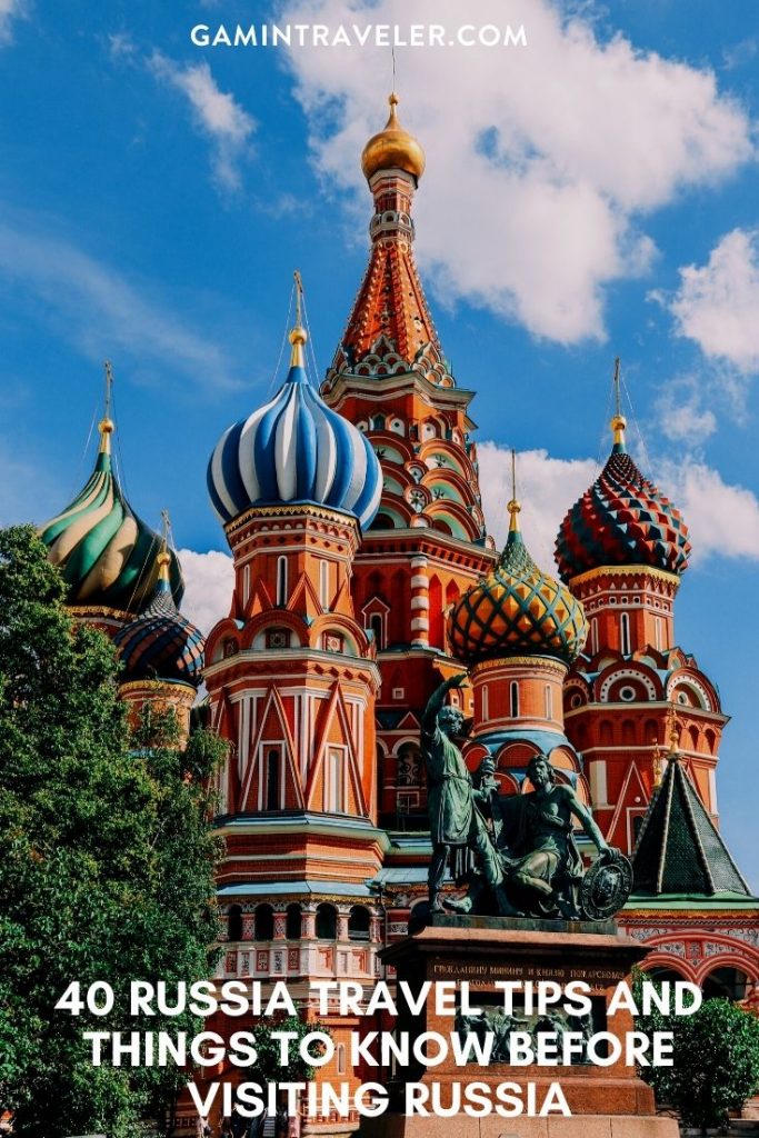 Russia travel tips, things to know before visiting Russia, facts about Russia