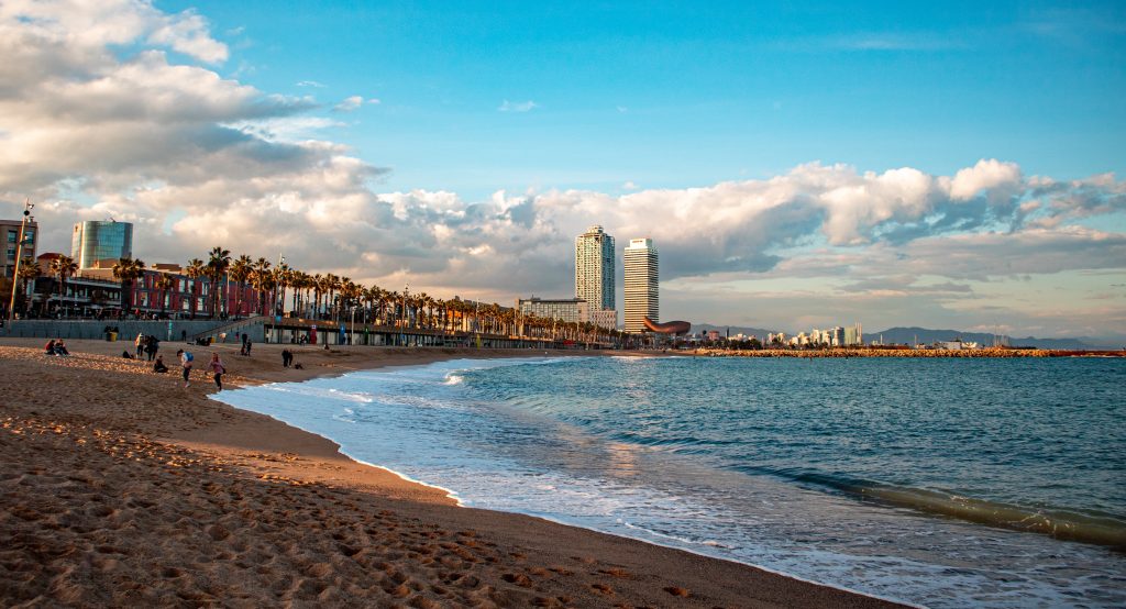 best beaches in Spain, Bogatell, Barcelona