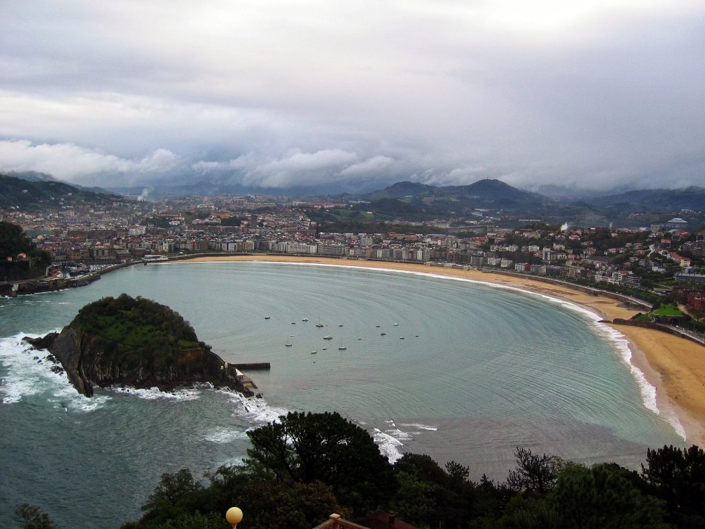 San Sebastian La Concha, best beaches in Spain