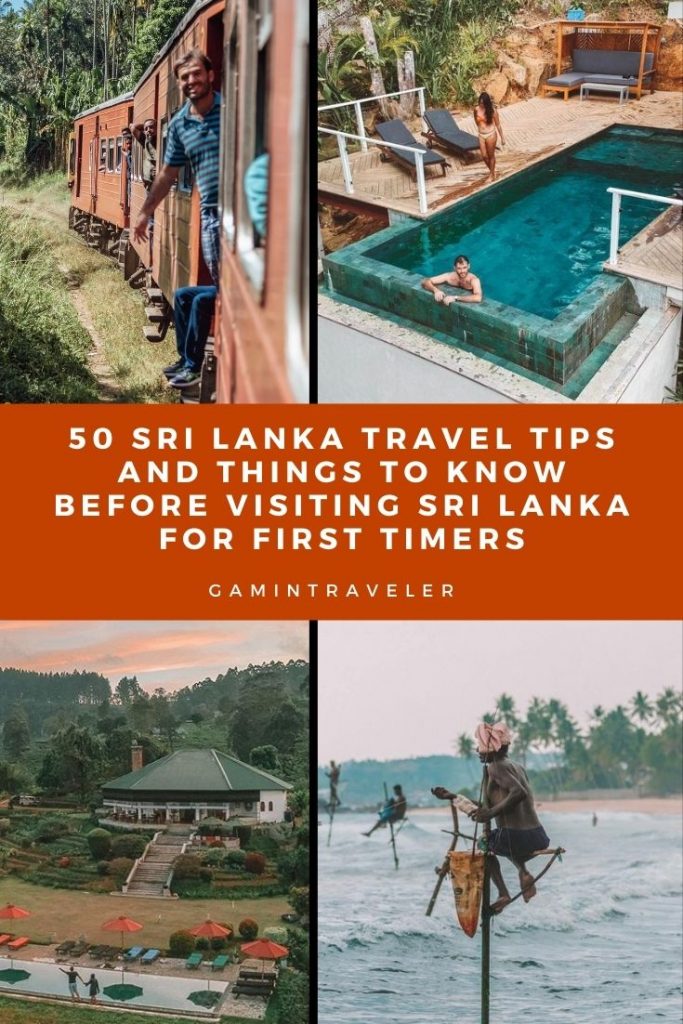  Sri Lanka travel tips, things to know before visiting Sri Lanka, facts about Sri Lanka