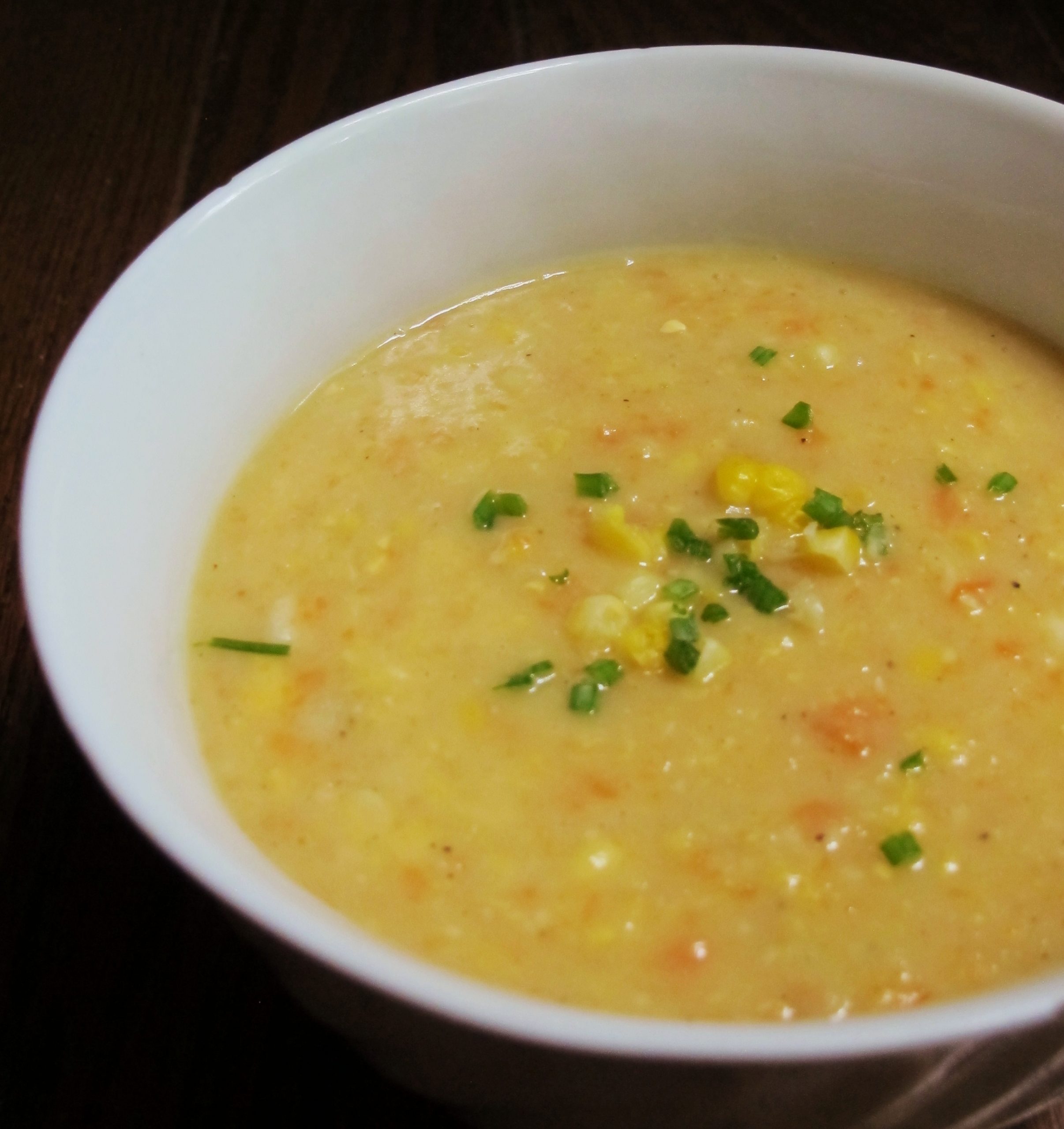 Jamaican Corn Soup scaled