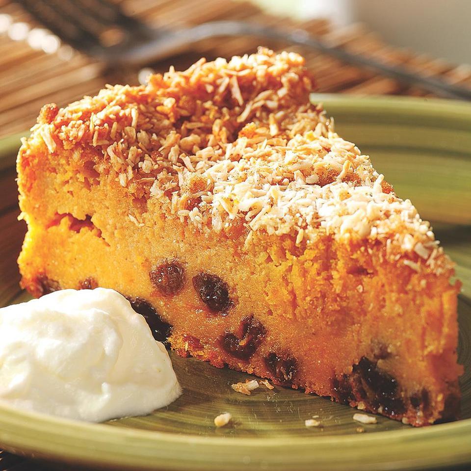 Jamaican sweet potato pudding