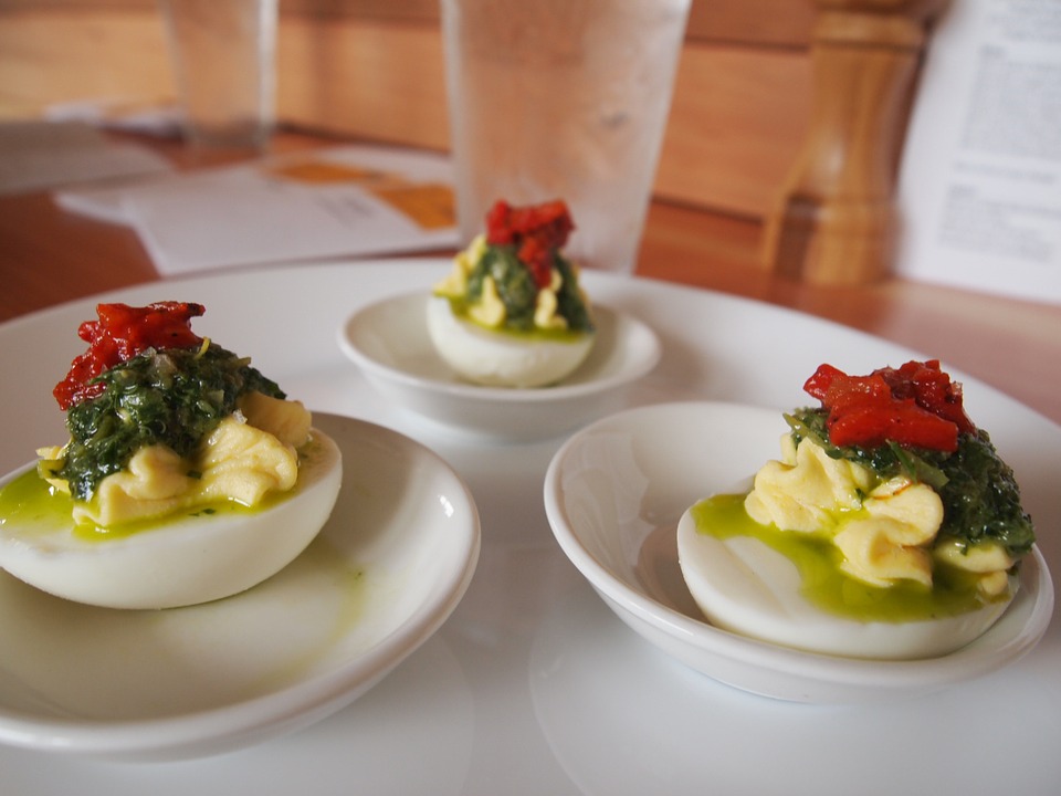 Romanian foods, Traditional food in Romania, What to eat in Romania, deviled eggs, stuffed eggs, Romanian Food, Romanian cuisine, Traditional Romanian Food, food in Romania, Romanian dishes