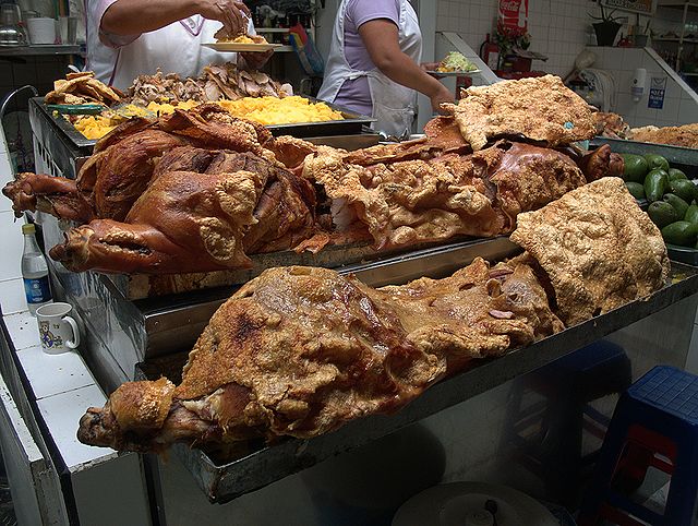 Ecuador Food, Ecuador cuisine, Traditional Ecuador Food, food in Ecuador, Ecuador dishes, Ecuadorian food, hornado