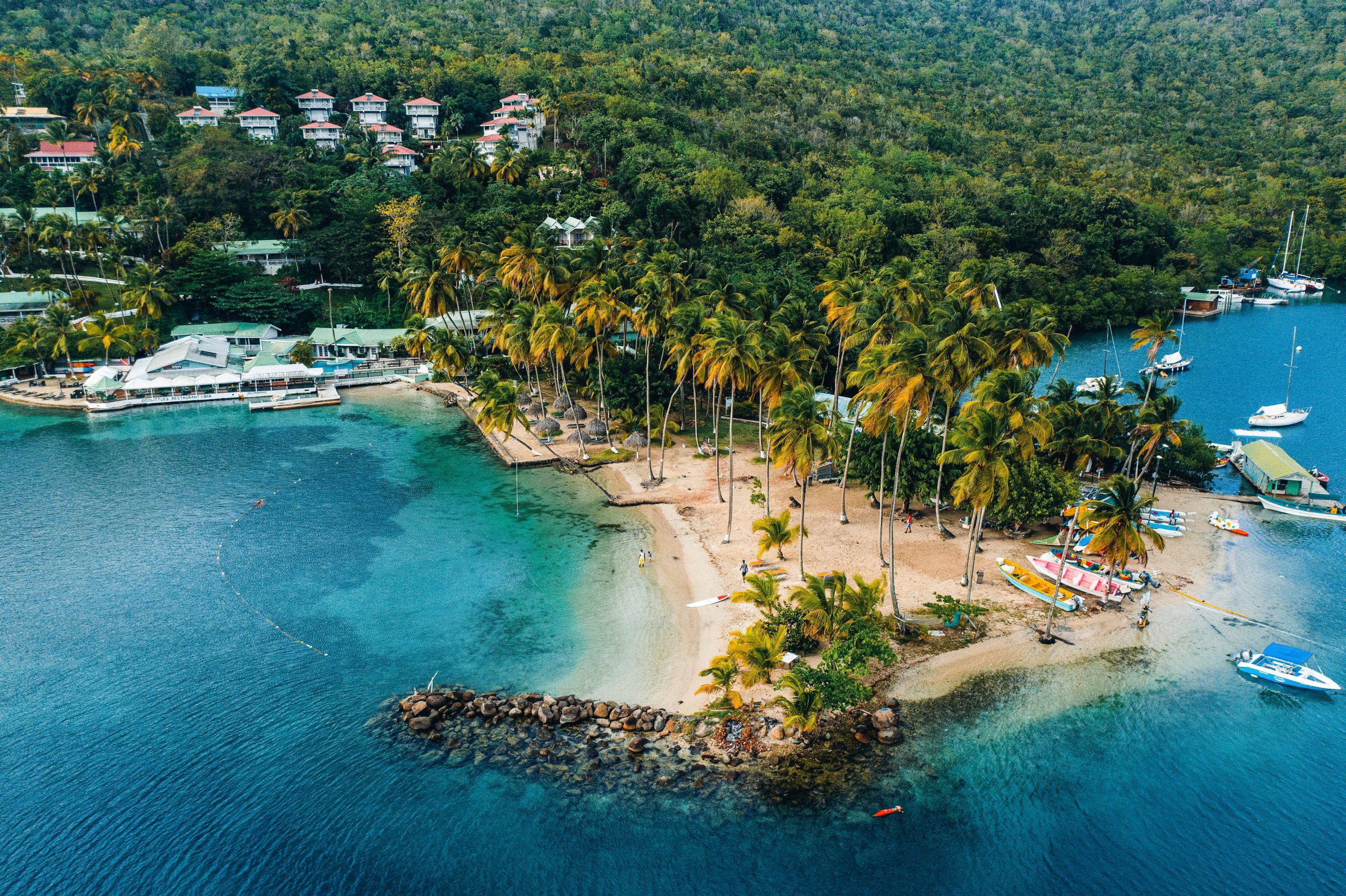 Marigot Bay Saint Lucia scaled