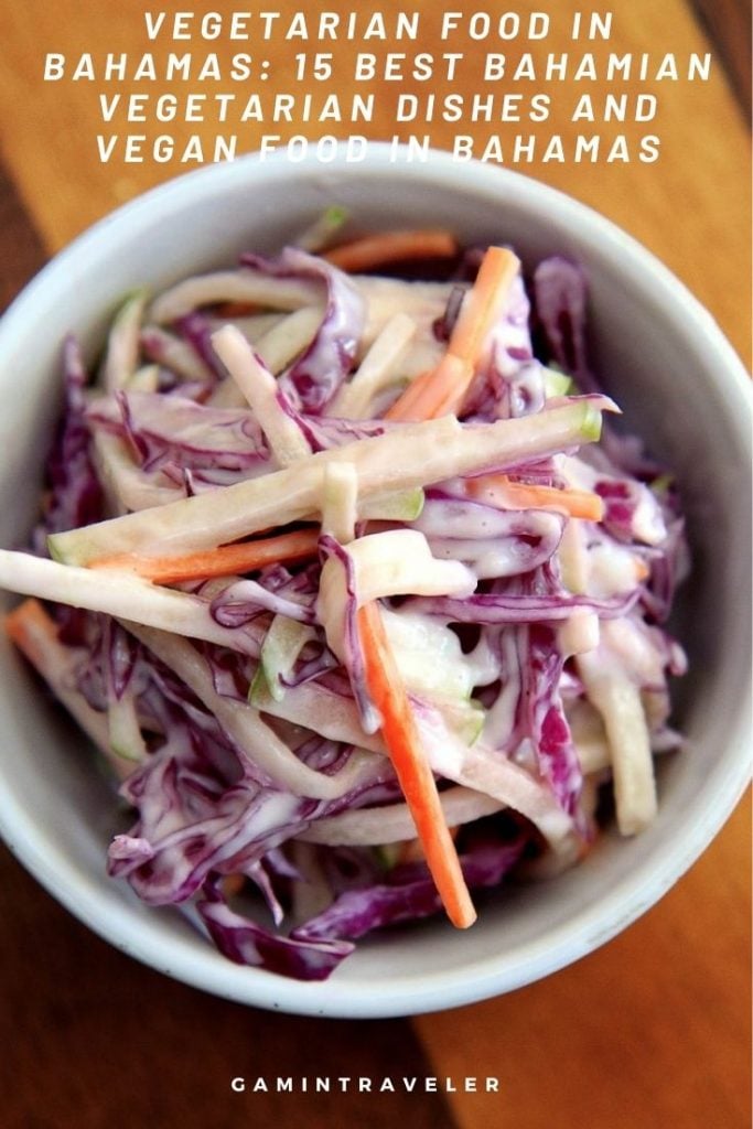 Vegetarian Food In Bahamas Pin