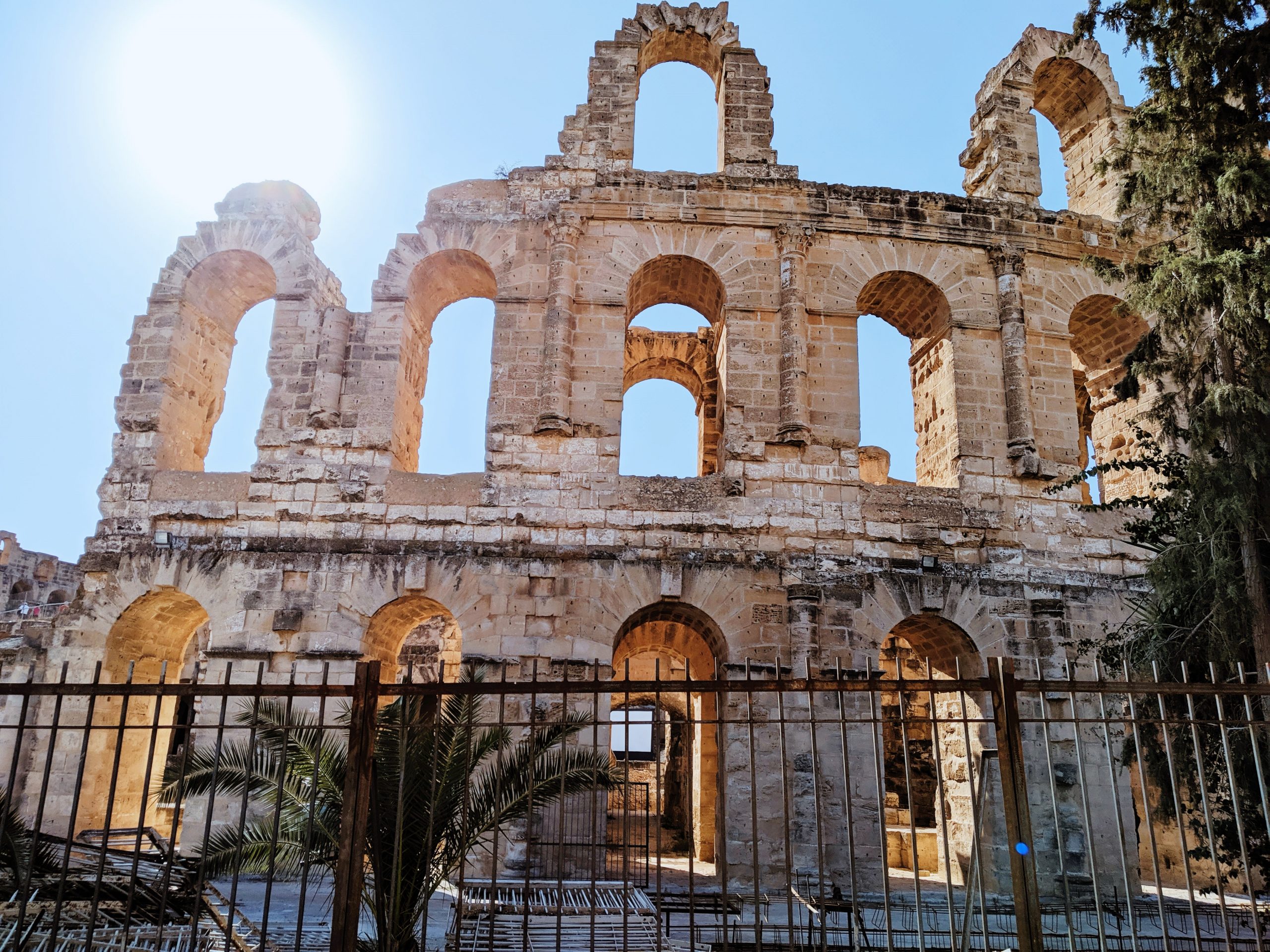 Amphitheatre of El Jem is an oval amphitheatre in the modern-day city of El Jem, Tunisia, formerly Thysdrus in the Roman province of Africa, Tunisia, What To Wear In Tunisia, Tunisia Packing List, What To Pack For Tunisia