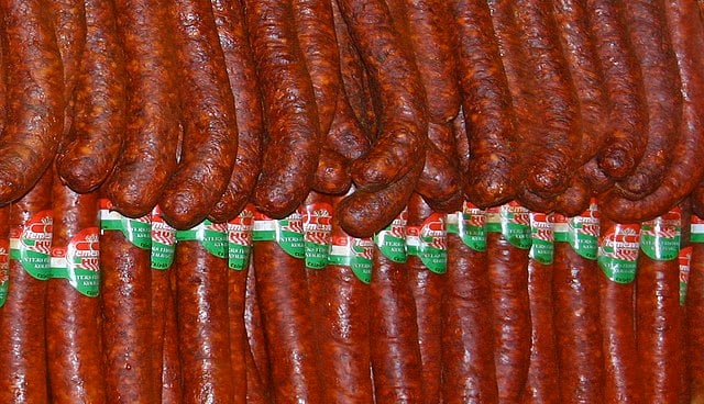 Hungarian Food, Traditional Hungarian Food, Hungary Food, Hungarian cuisine, traditional food in Hungary, Hungary cuisine, Hungarian dishes, Hungary dishes, Kolbász Sausages