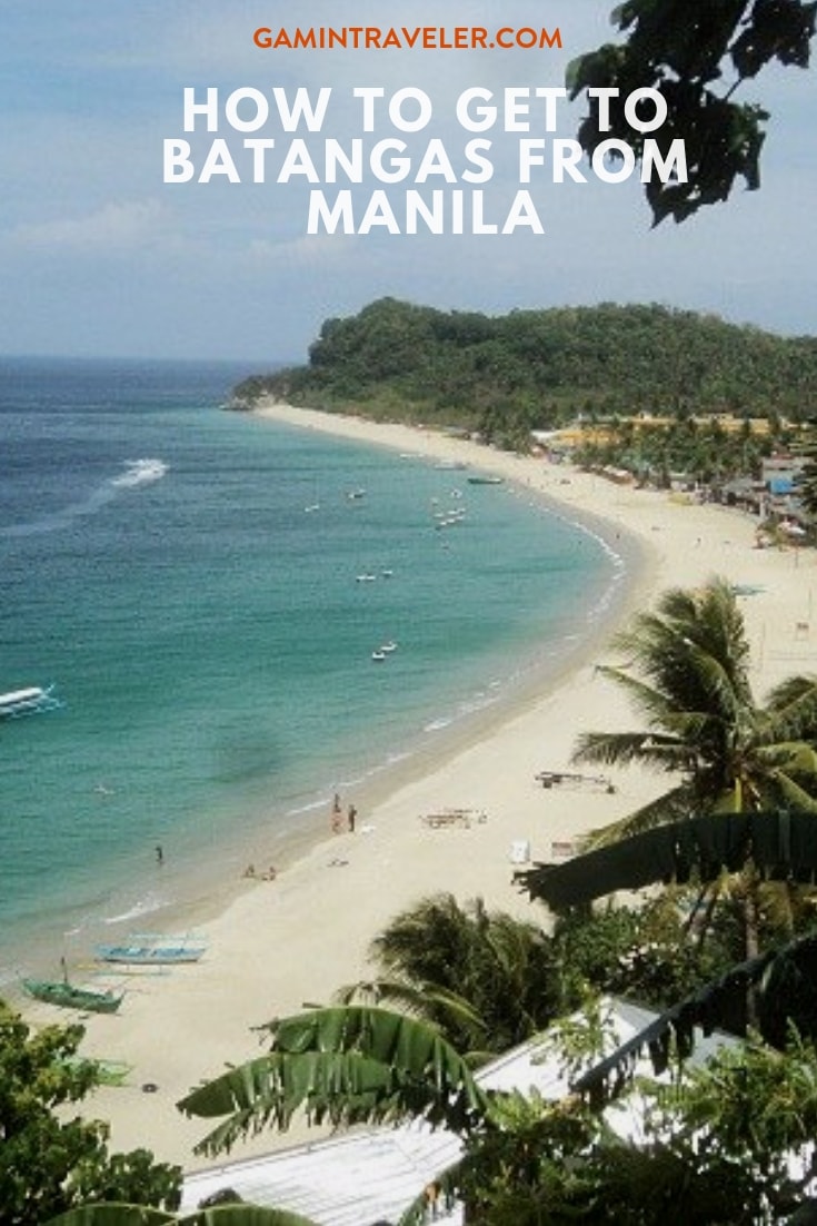 Manila to Batangas