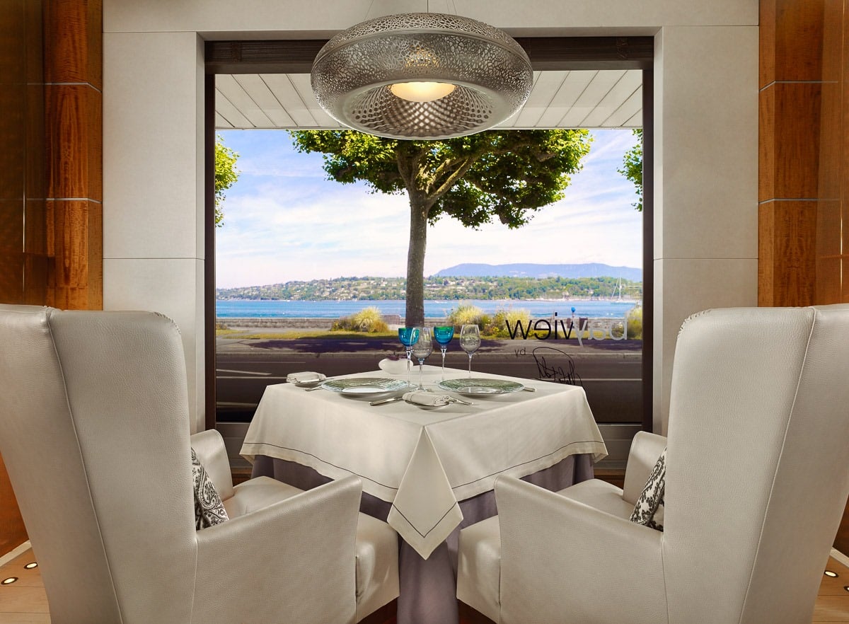 Restaurants in Geneva, best restaurants in Geneva, restaurants Geneva, Geneva restaurants, where to eat in Geneva, Geneva food, bayview by michel roth