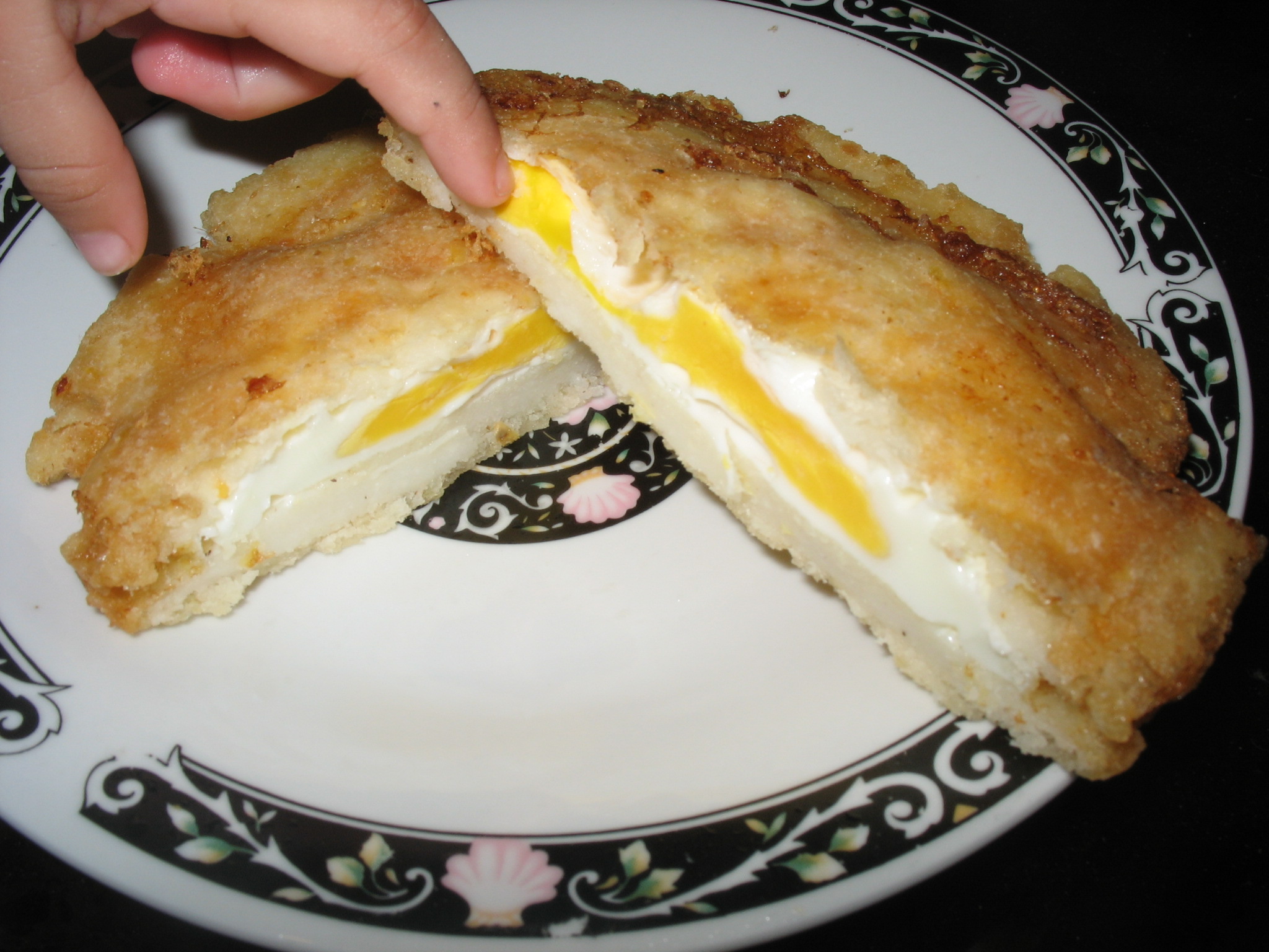 Colombian Breakfast, Breakfast in Colombia, Arepa de Huevo