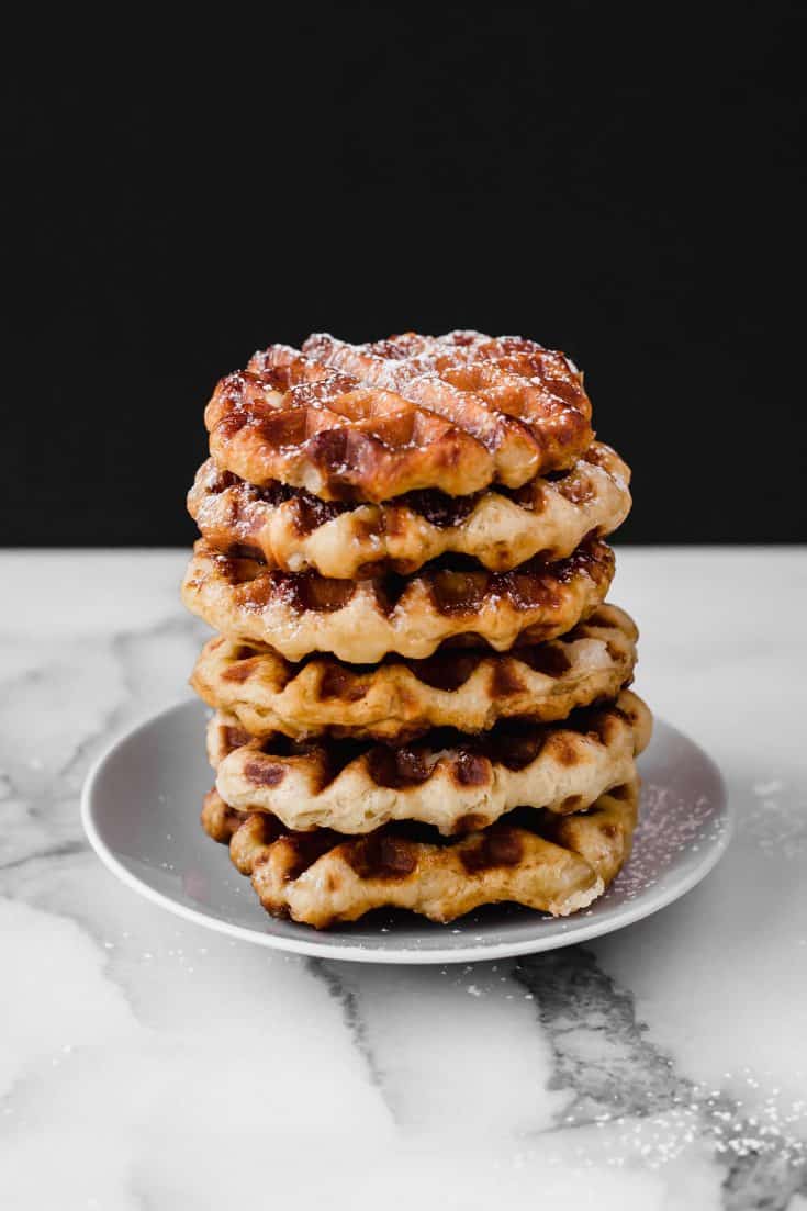 Belgian Breakfast  - Liege Waffles ,  Traditional Breakfast in Belgium