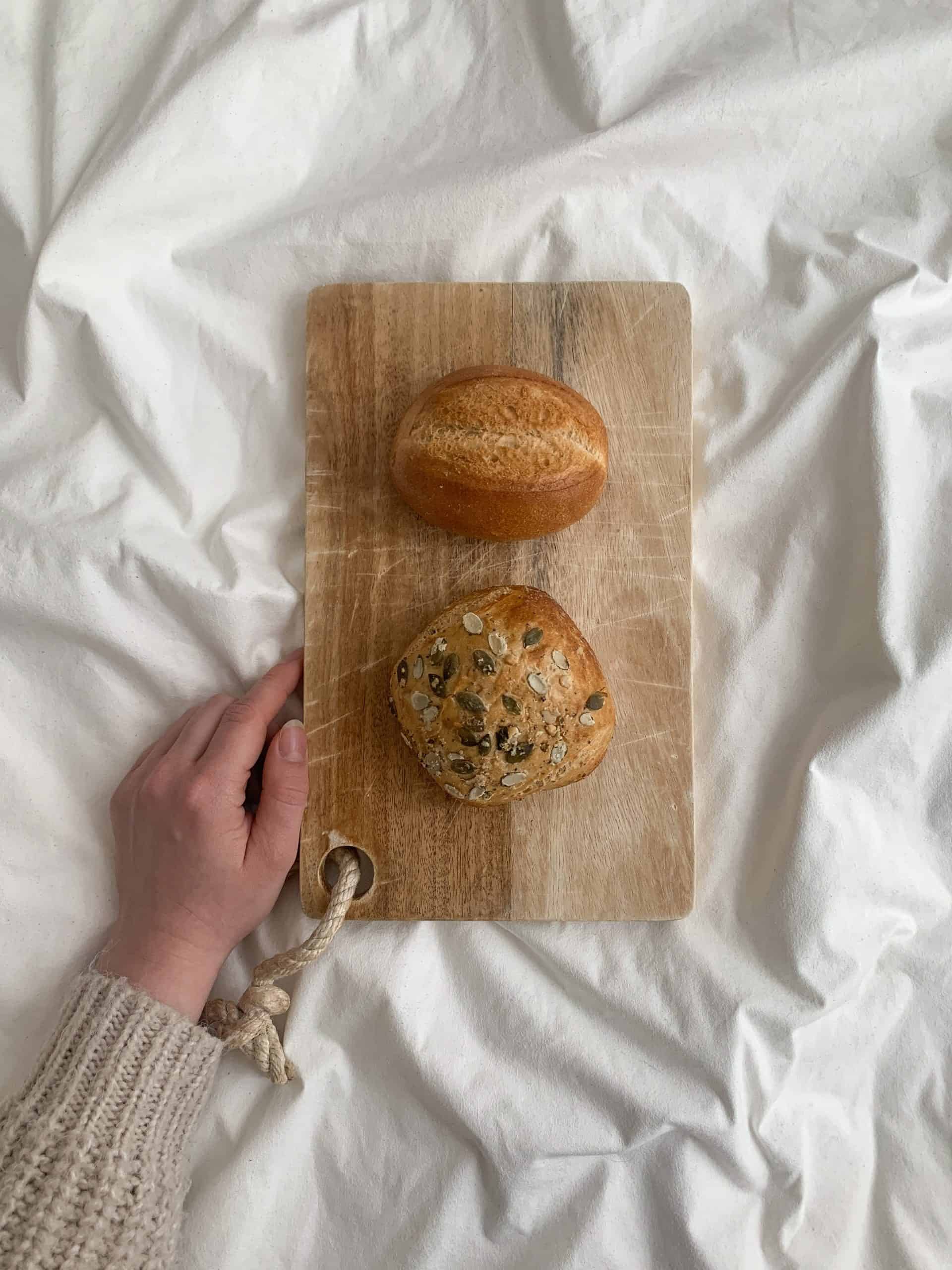 Brotchen or German bread rolls for your German breakfast, German Breakfast - 20 Traditional Breakfast in Germany to Try
