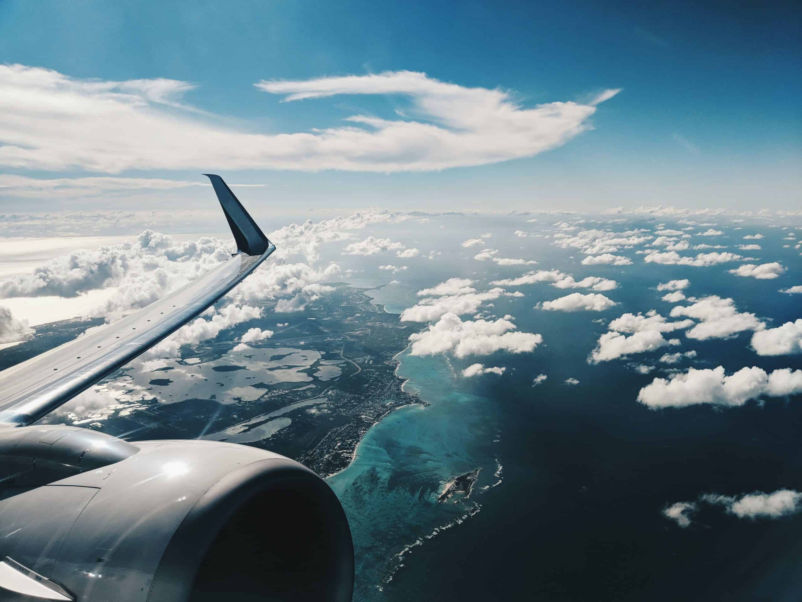 Bahamas from the plane - Turks and Caicos vs Bahamas
