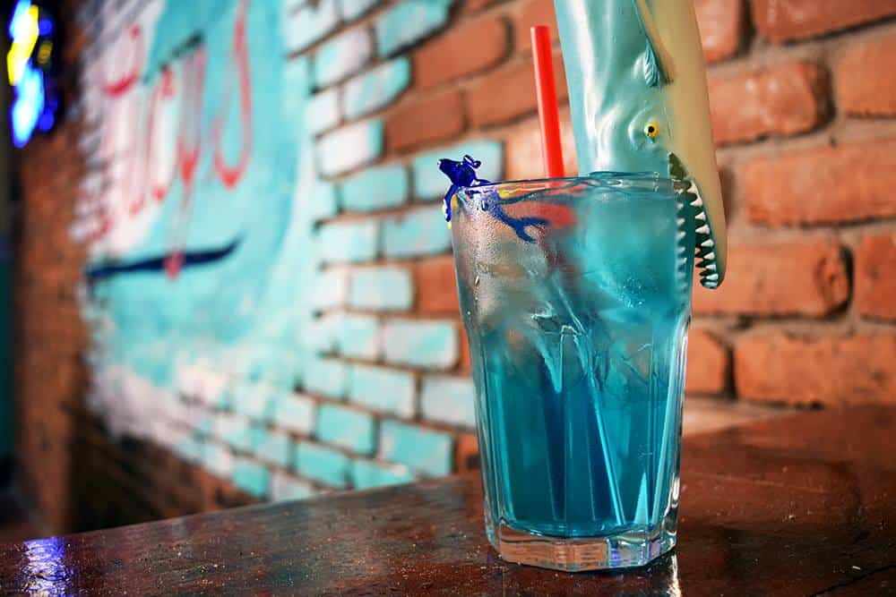 Blue Whale Drinks - Aruba Drinks 