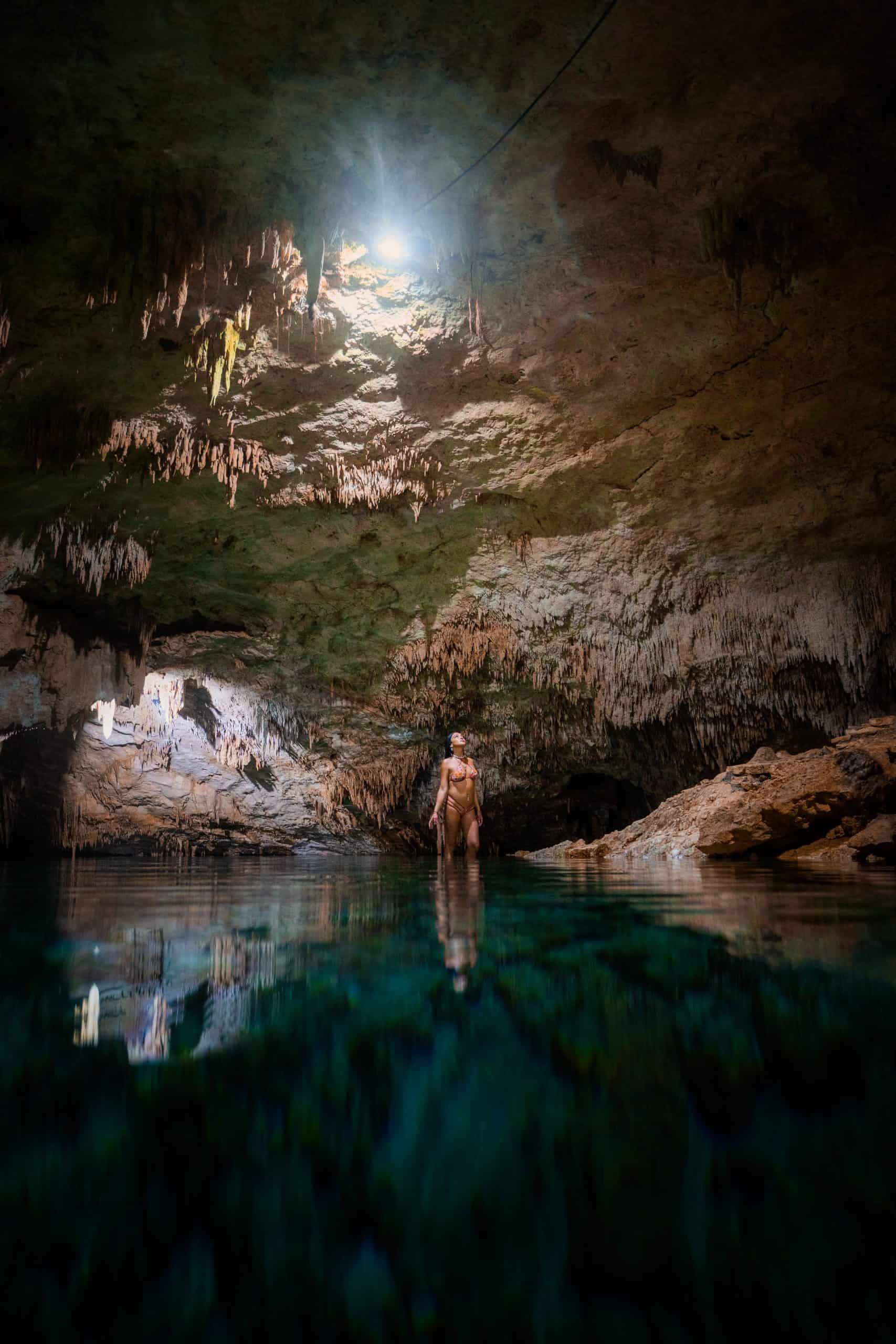 Cenote Cristalino or Crystal Clear Cenote
