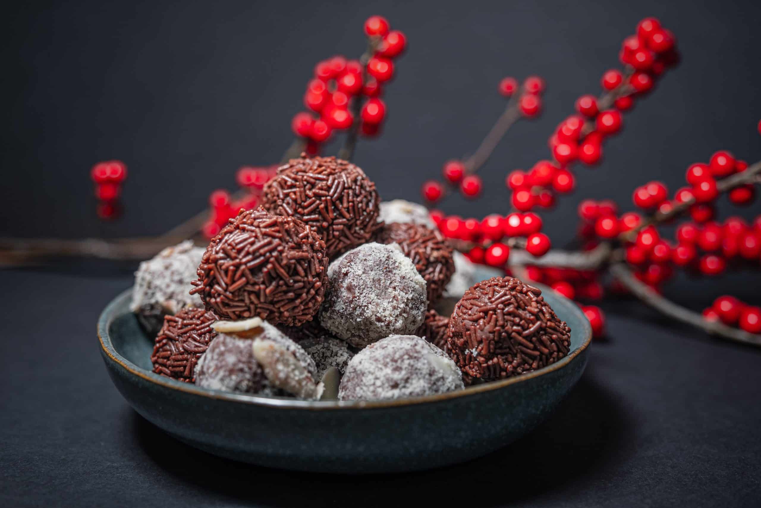 German Rum Balls German Desserts scaled