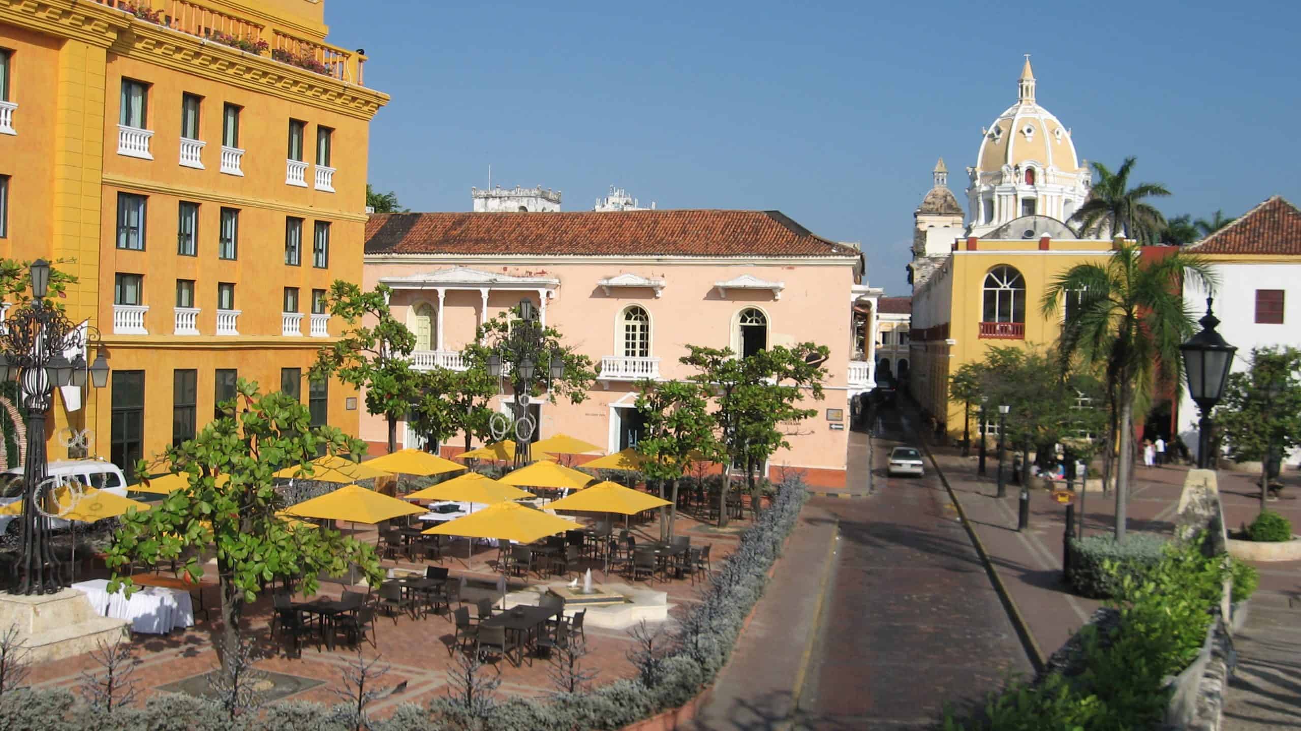 Plaza de Santa Teresa in Cartagena, Cartagena vs Medellin - 10 Best Reasons to Visit Each City