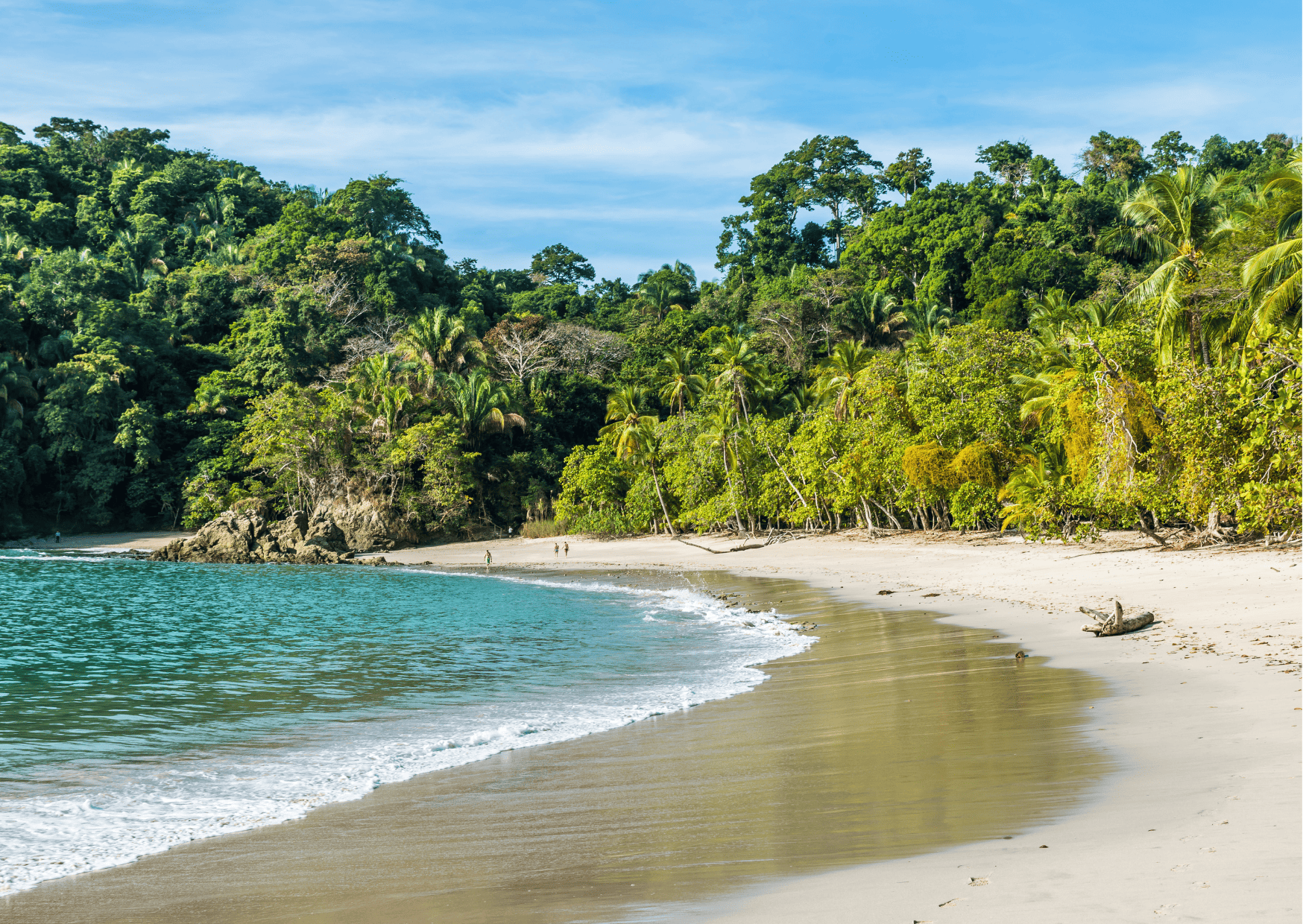 Manuel Antonio Beach in Costa Rica - Belize vs Costa Rica