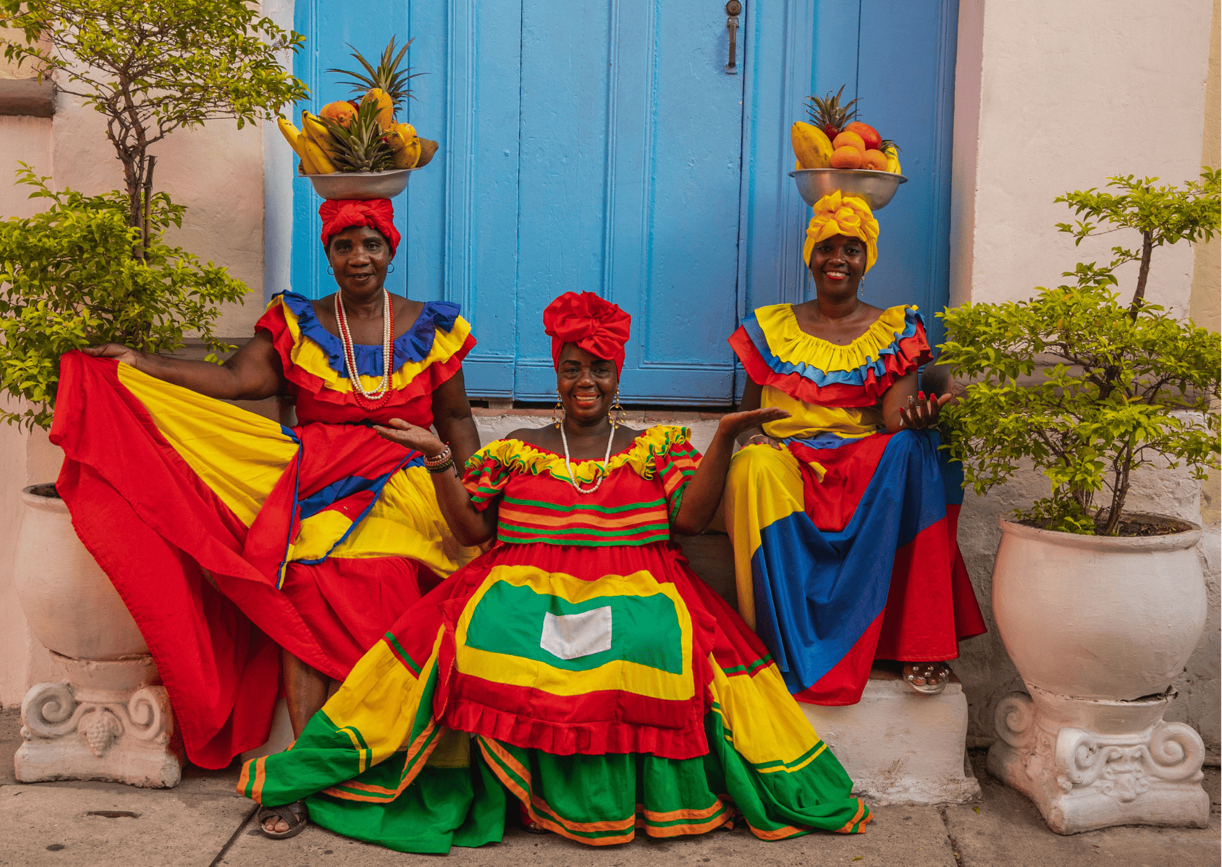 Bogota vs Cartagena - Which is the Better Colombian Trip?, Palenqueras in Cartagena Colombia - Santa Marta vs Cartagena