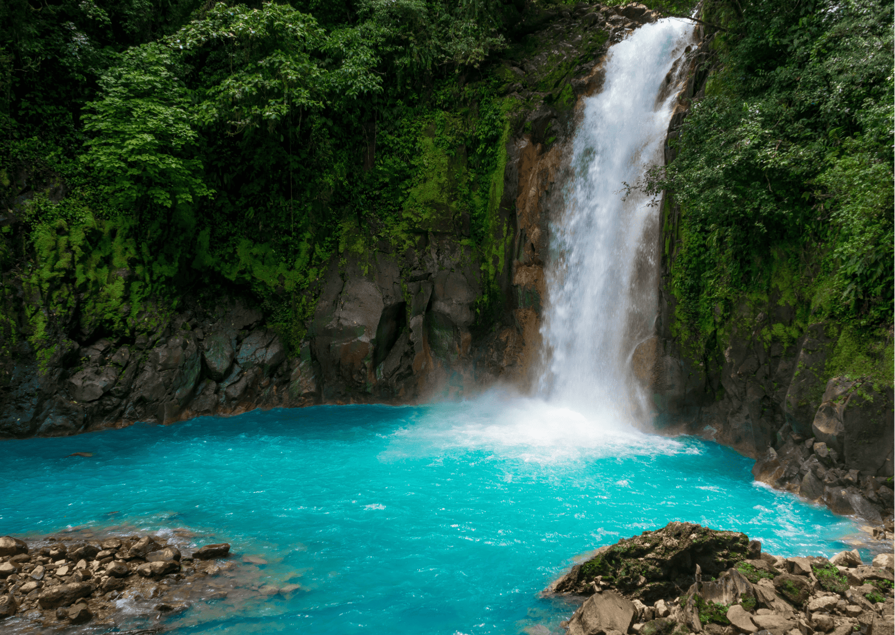 10 Most Beautiful Towns in Costa Rica, Costa Rica Rio Celeste Waterfalls - Costa Rica vs Aruba