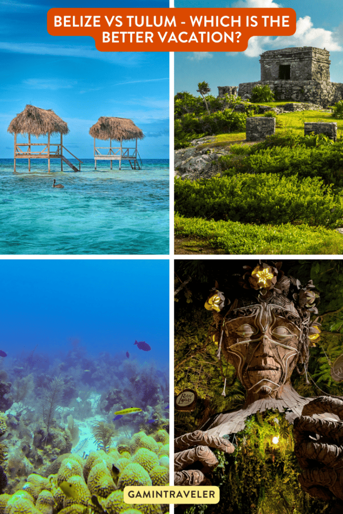 1 Belize vs Tulum
