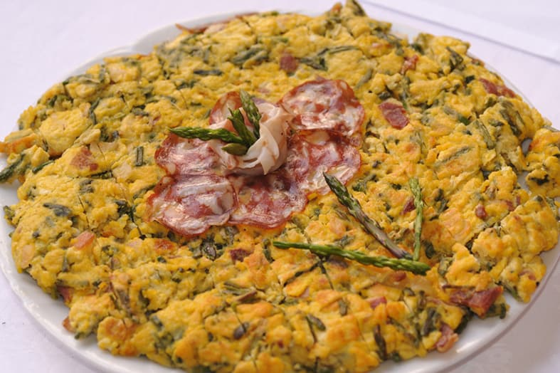 Istria Fritaja, Croatian Breakfast, Breakfast in Croatia