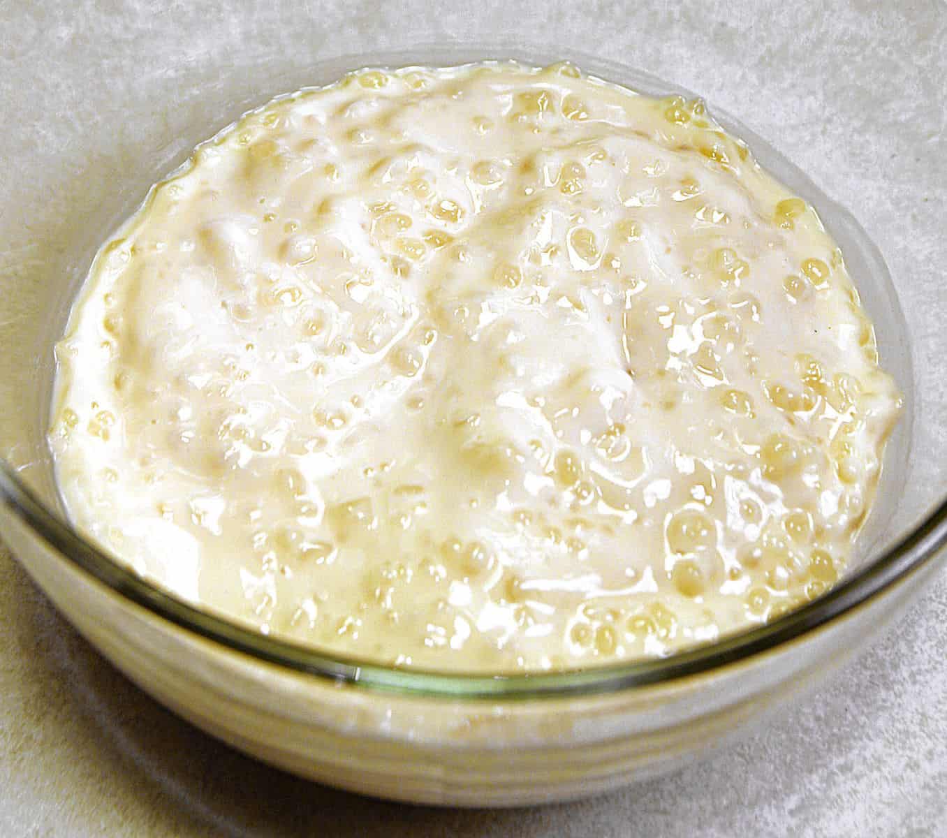 Mingau de Tapioca, Tapioca Porridge, Brazilian breakfast, Brazilian breakfast foods, traditional Brazilian breakfast, breakfast in Brazil