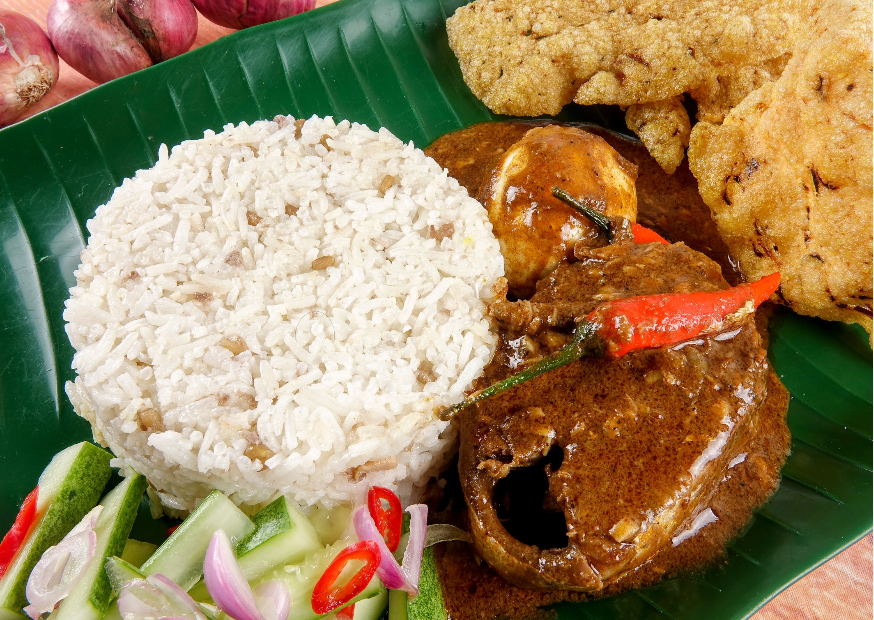 Nasi Dagang - Malaysian Breakfast - Breakfast in Malaysia - Traditional Malaysian Breakfast Foods