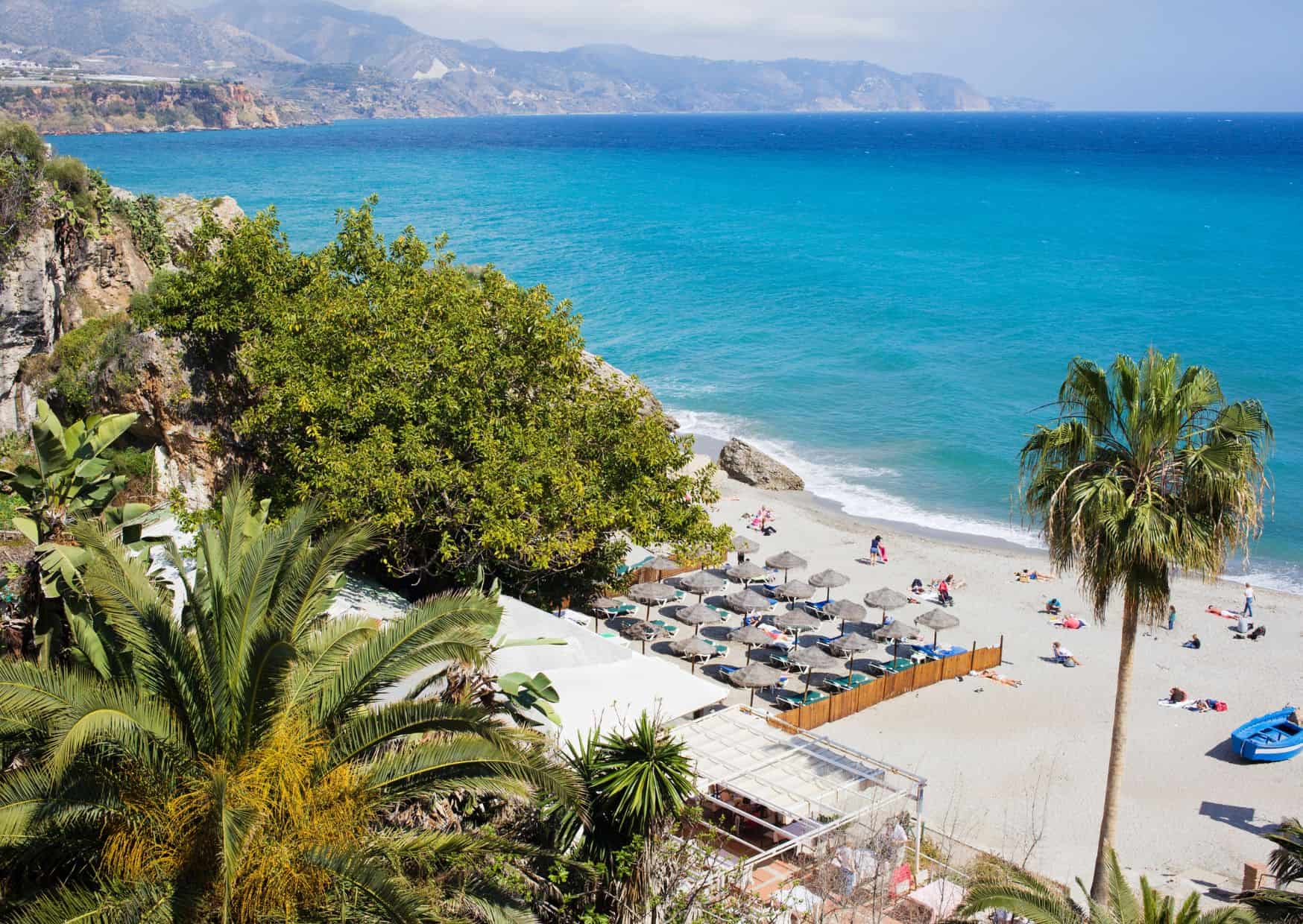 7 Best Beach Town Paradises In Spain, North Spain Vs South Spain: Which One Is Better For Travel And Food, 10 Most Beautiful Beach Towns in Spain, How To Get From Malaga Airport to Nerja Best Way, cheapest way from Malaga Airport to Nerja, cheapest way from Malaga to Nerja, Malaga Airport to Nerja, Malaga to Nerja, bus from Malaga Airport to Nerja, taxi from Malaga Airport to Nerja, uber from Malaga Airport to Nerja, train from Malaga Airport to Nerja, shuttle bus from Malaga Airport to Nerja, private transfer from Malaga Airport to Nerja