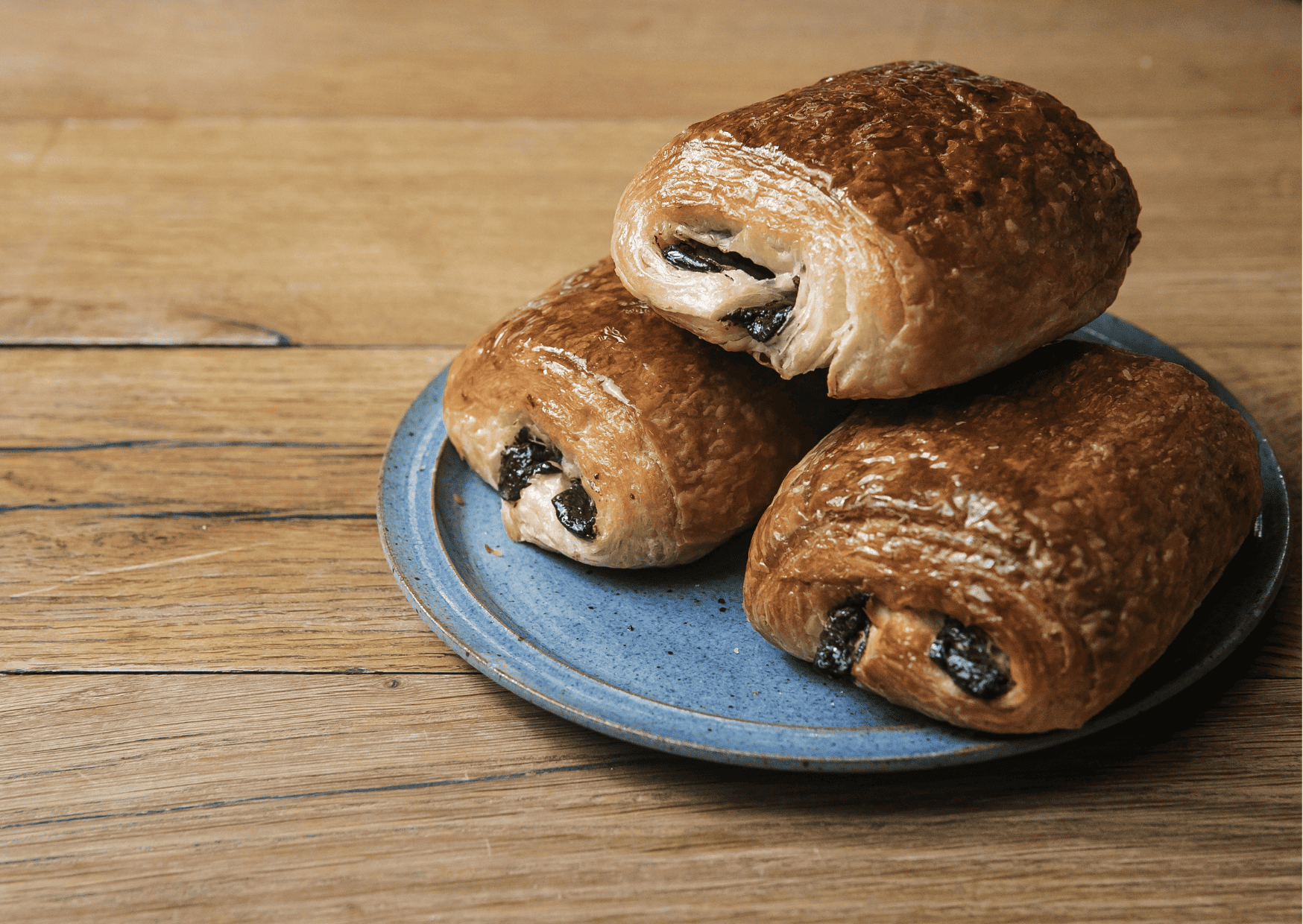 Pain au Chocolat, classic French breakfast, French breakfast foods, breakfast in French Guiana, French Guiana breakfast
